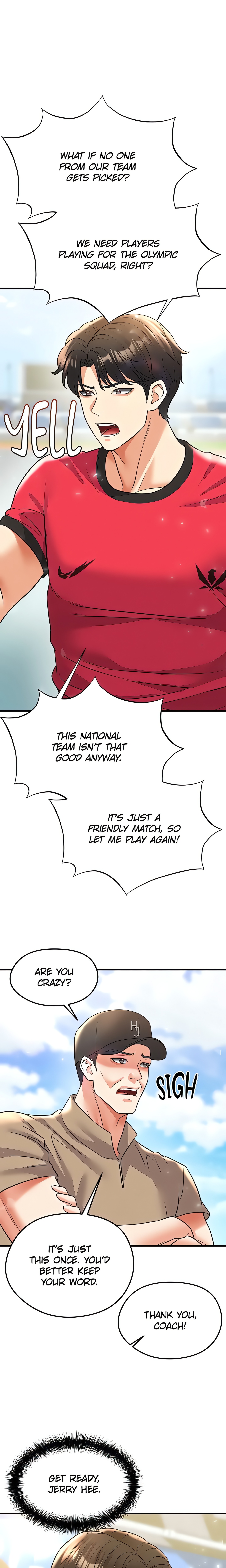 This face genius is good at soccer (Official) Uncensored, chapter 27, page 34 of 35