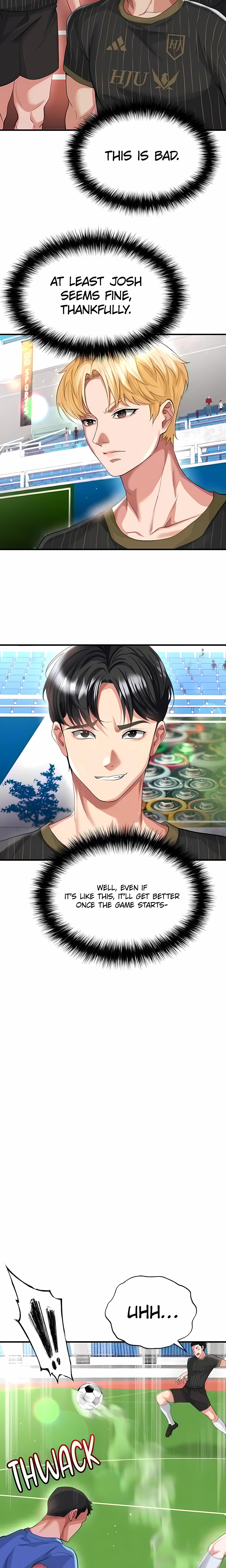 This face genius is good at soccer (Official) Uncensored, chapter 40, page 9 of 27