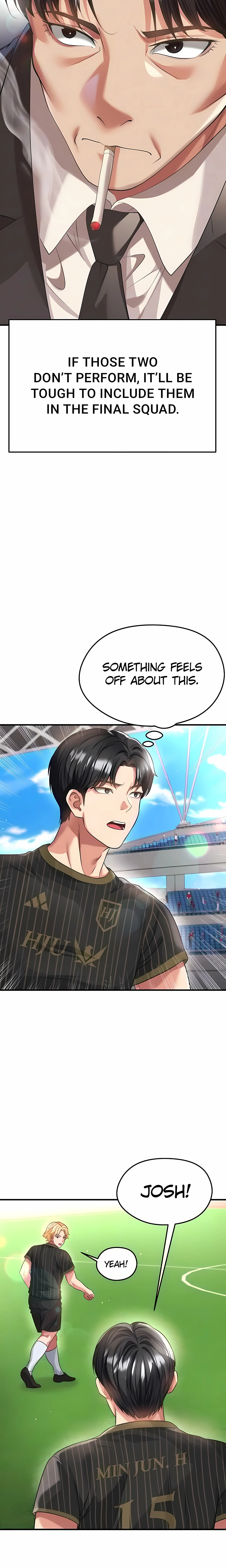 This face genius is good at soccer (Official) Uncensored, chapter 40, page 17 of 27