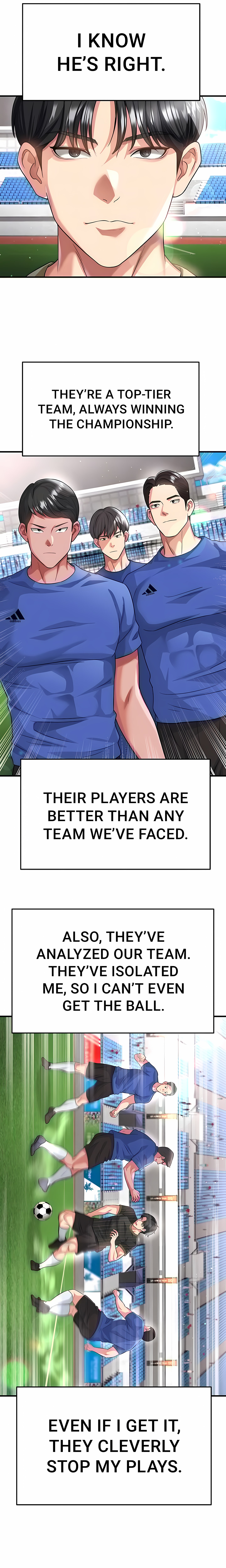This face genius is good at soccer (Official) Uncensored, chapter 40, page 19 of 27