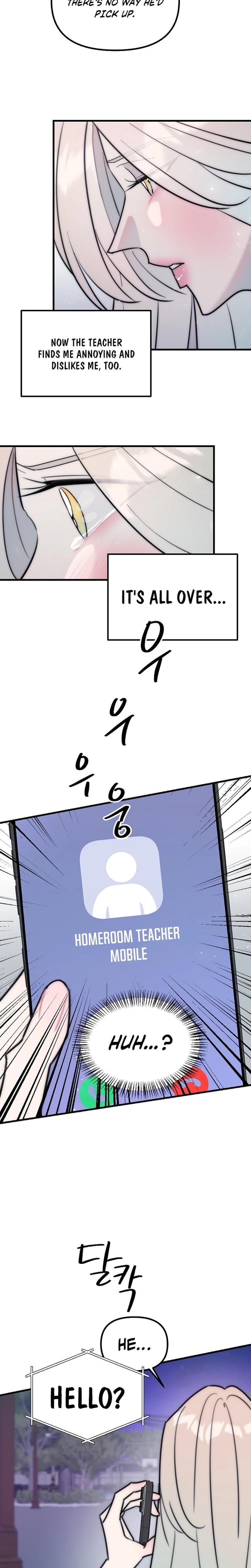 Trapped with My Teacher Uncensored, chapter 25, page 8 of 22
