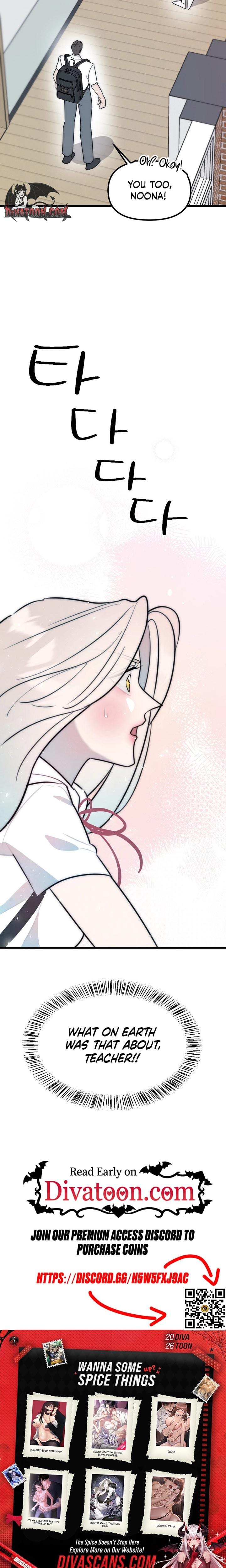 Trapped with My Teacher Uncensored, chapter 26, page 18 of 19