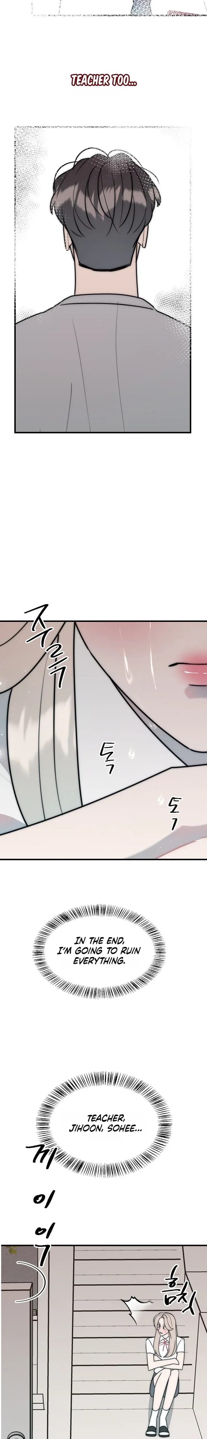 Trapped with My Teacher Uncensored, chapter 28, page 17 of 18