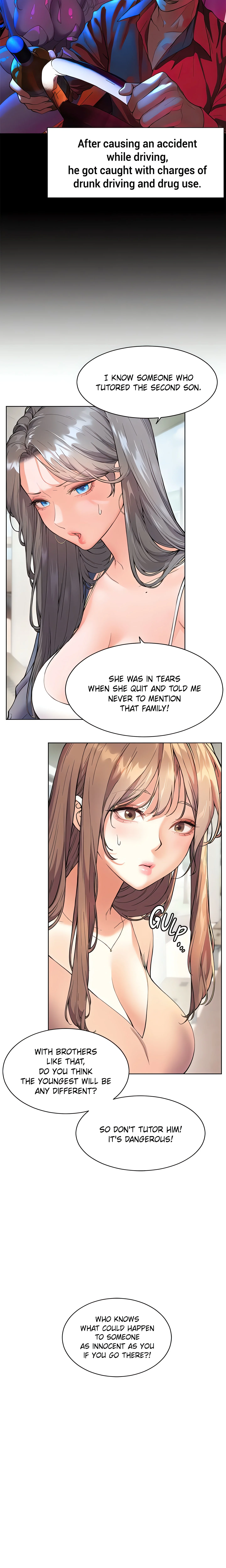 Tutor’s Efforts : A Million-Dollar Mission (Official) Uncensored, chapter 1, page 9 of 38