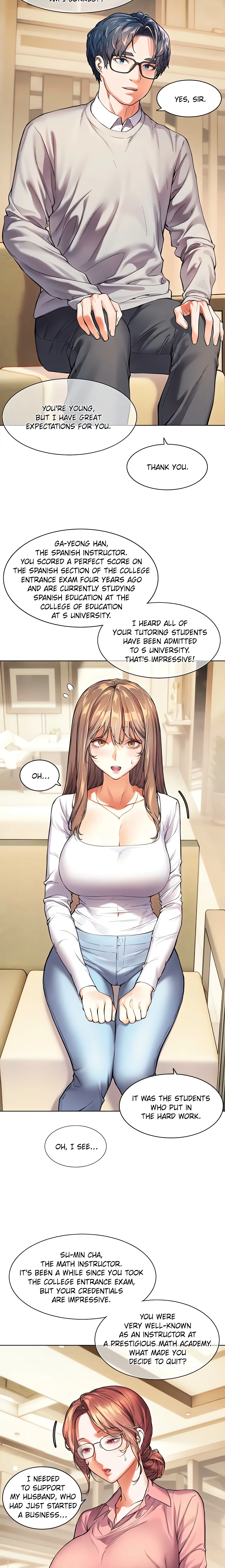 Tutor’s Efforts : A Million-Dollar Mission (Official) Uncensored, chapter 1, page 14 of 38