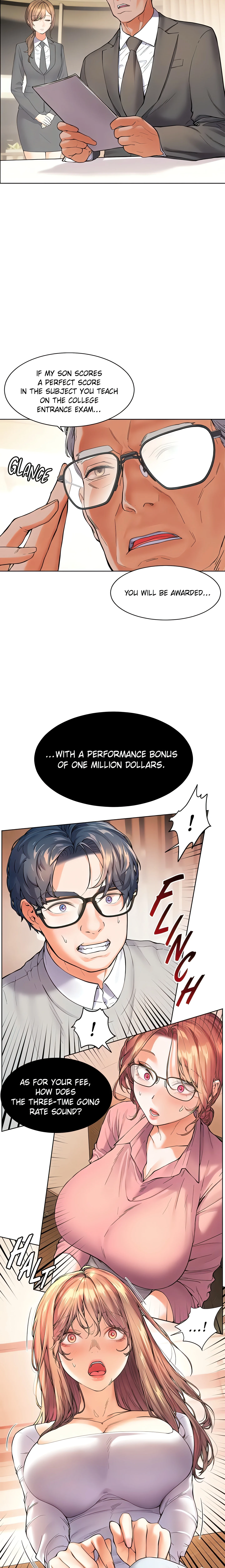 Tutor’s Efforts : A Million-Dollar Mission (Official) Uncensored, chapter 1, page 16 of 38