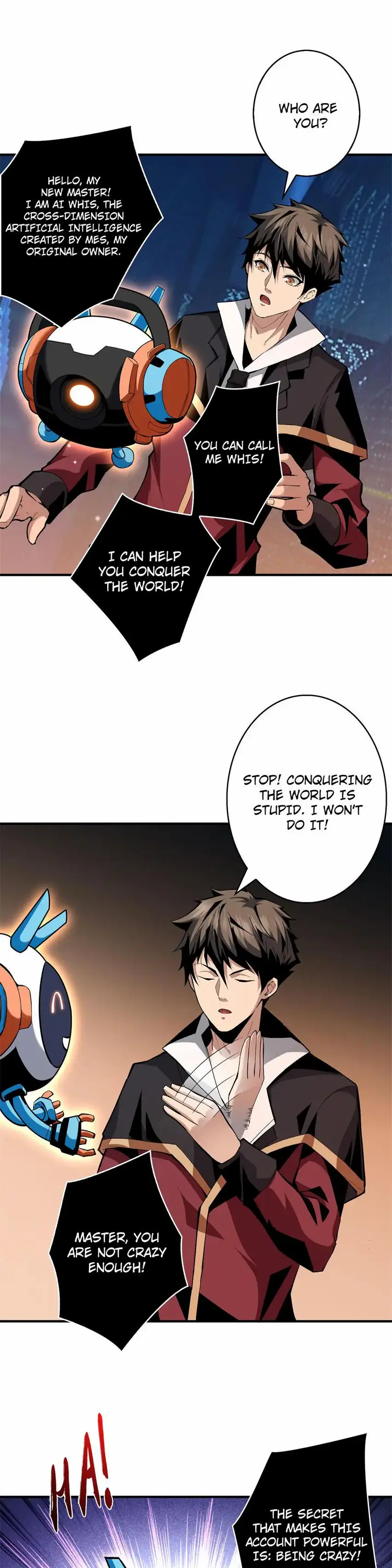 You will have a King account at the beginning Uncensored, chapter 24: You will have a King account at the beginning - Episode 24 - read, page 6 of 18