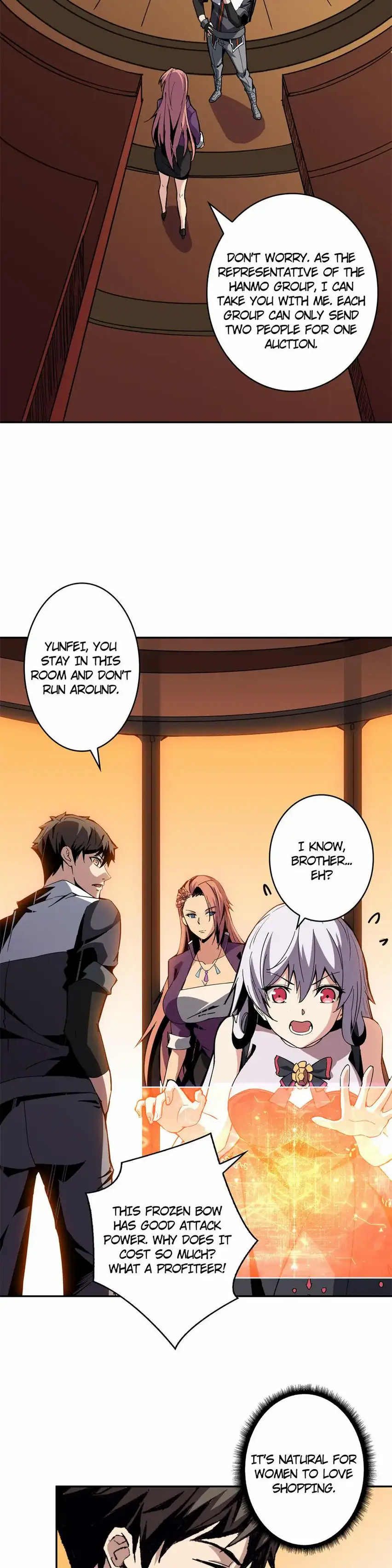 You will have a King account at the beginning Uncensored, chapter 34: You will have a King account at the beginning - Episode 34 - read, page 17 of 23